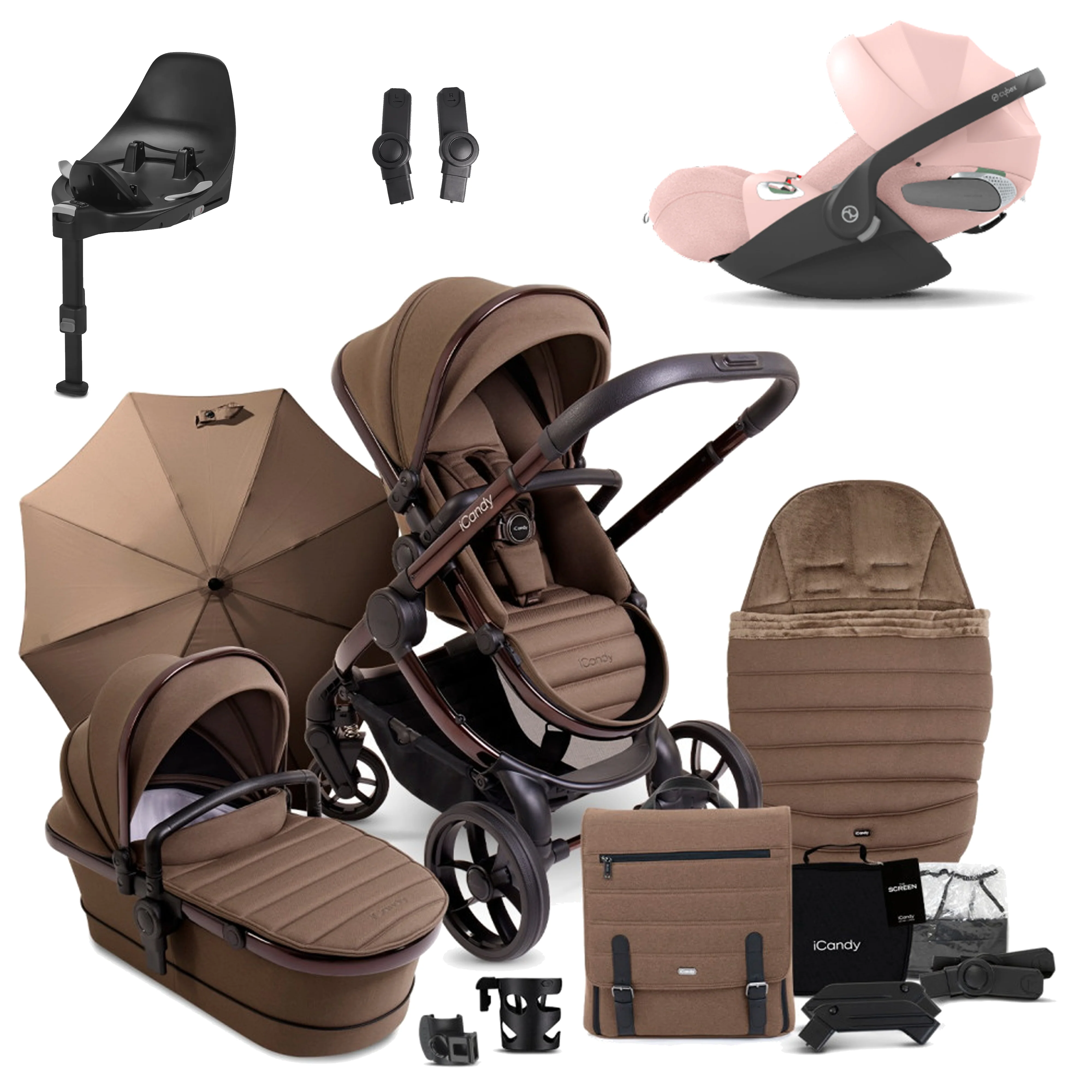 iCandy Peach 7 Pushchair Bundle with Cybex Cloud T and Base T - Image 10