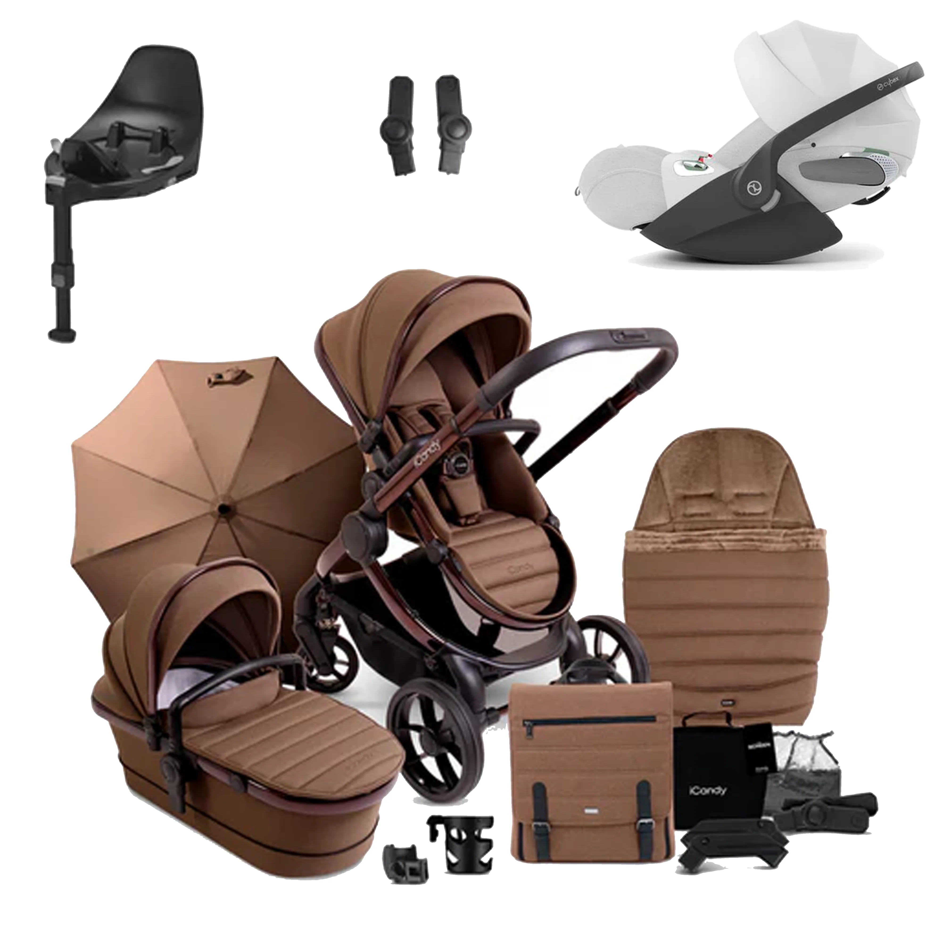 iCandy Peach 7 Pushchair Bundle with Cybex Cloud T and Base T - Image 43