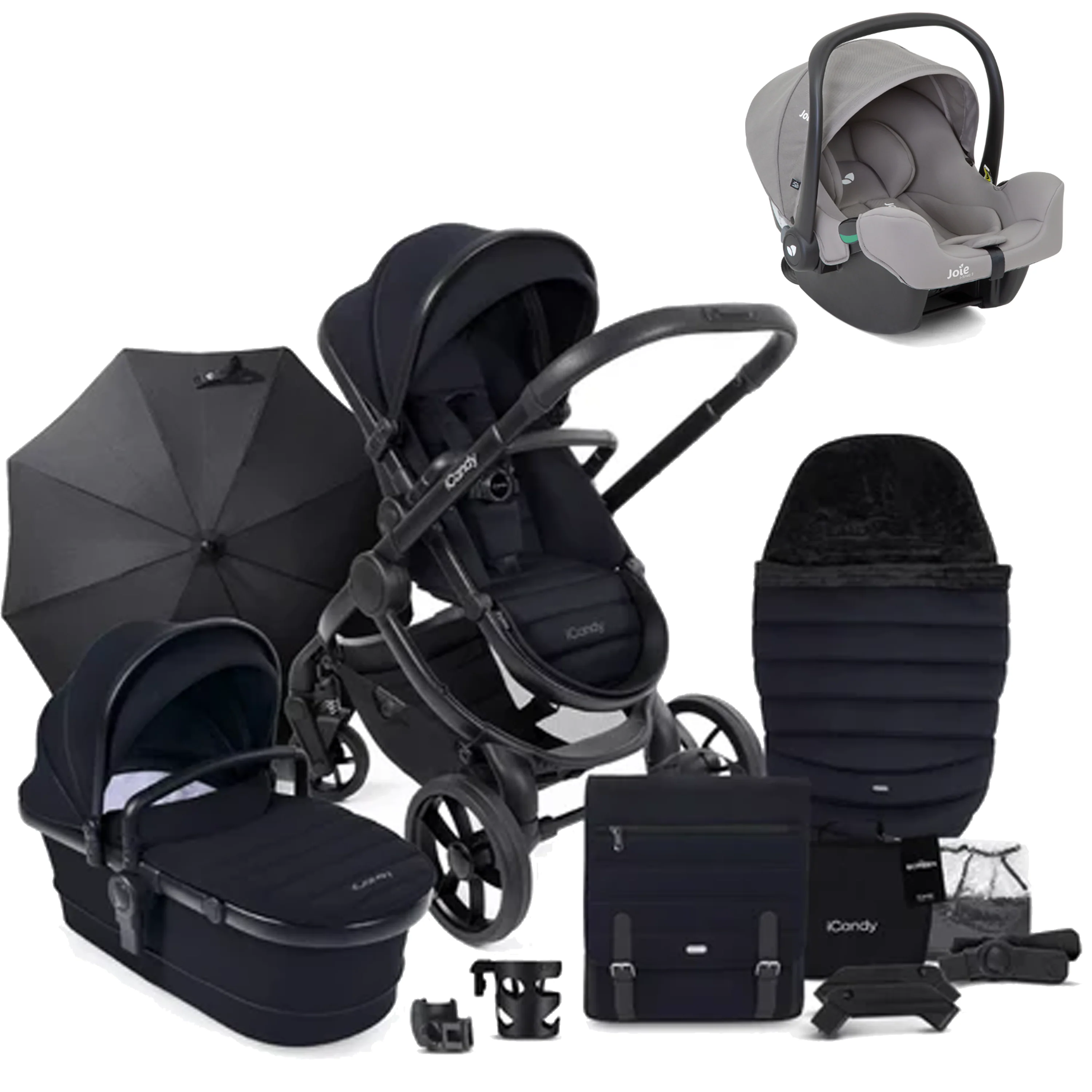 iCandy Peach 7 Bundle with Joie iSnug 2 iSize Car Seat - Image 8