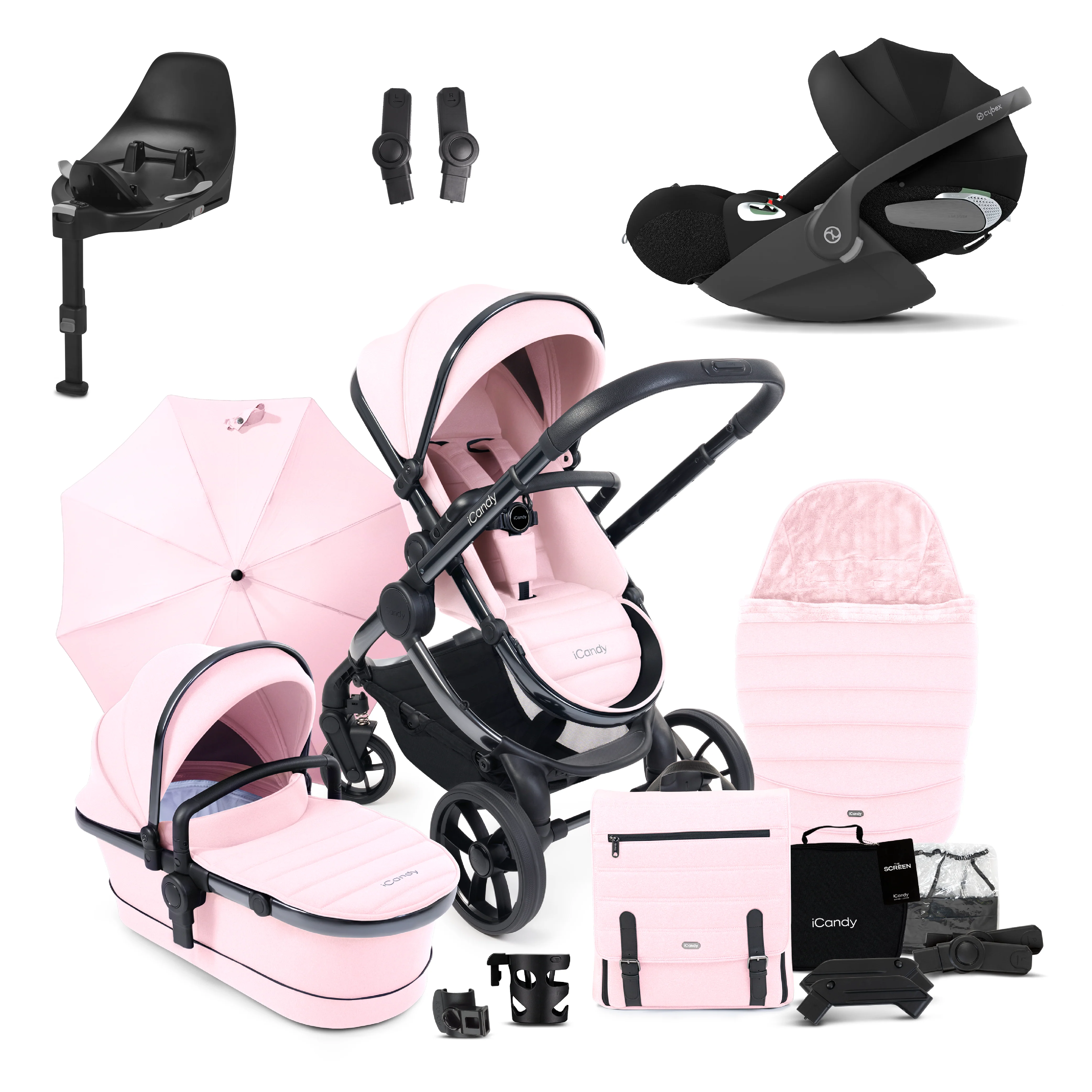 iCandy Peach 7 with Cybex Cloud T and Base T - Image 38