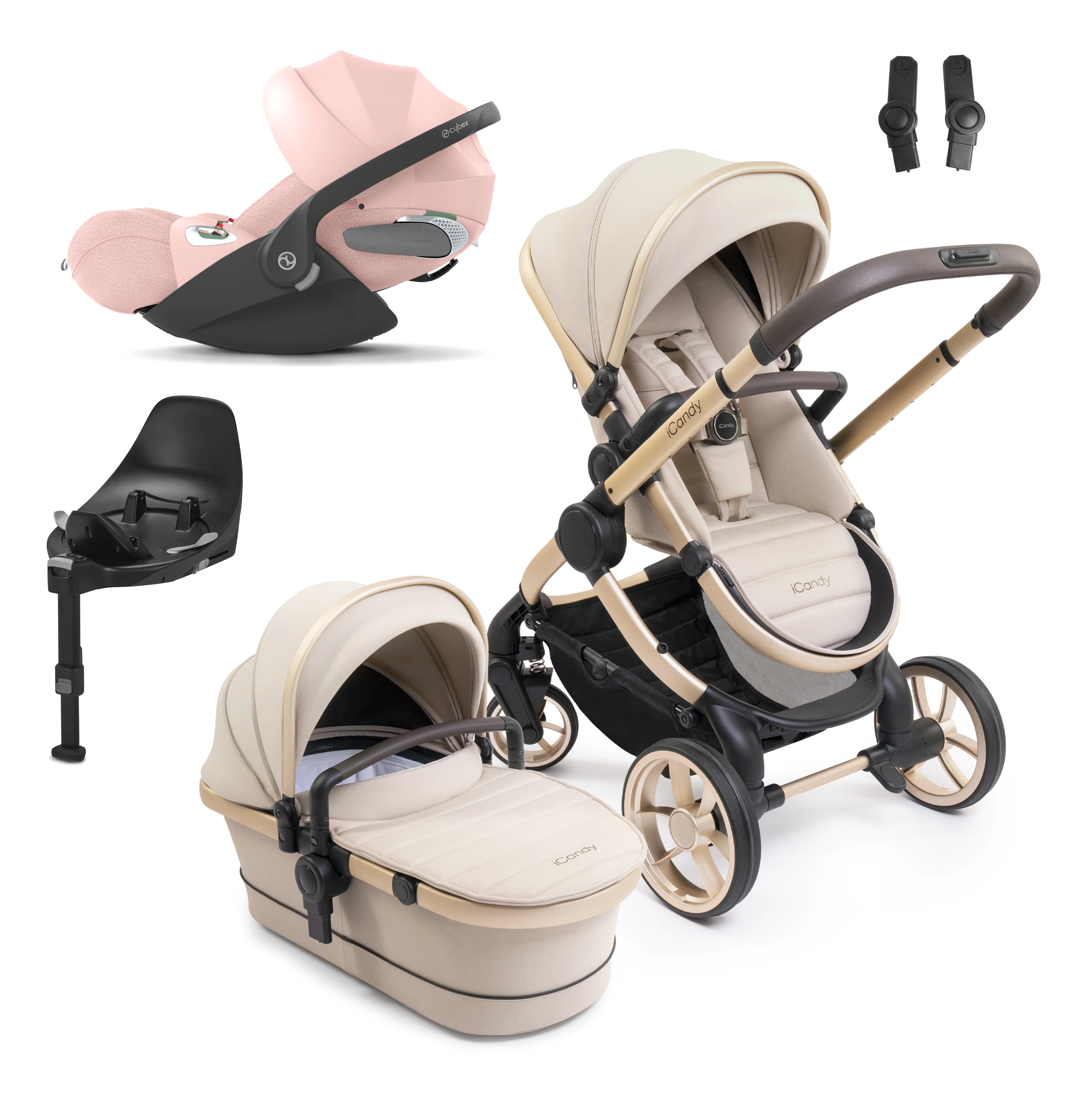 iCandy Peach 7 with Cybex Cloud T and Base T - Image 6