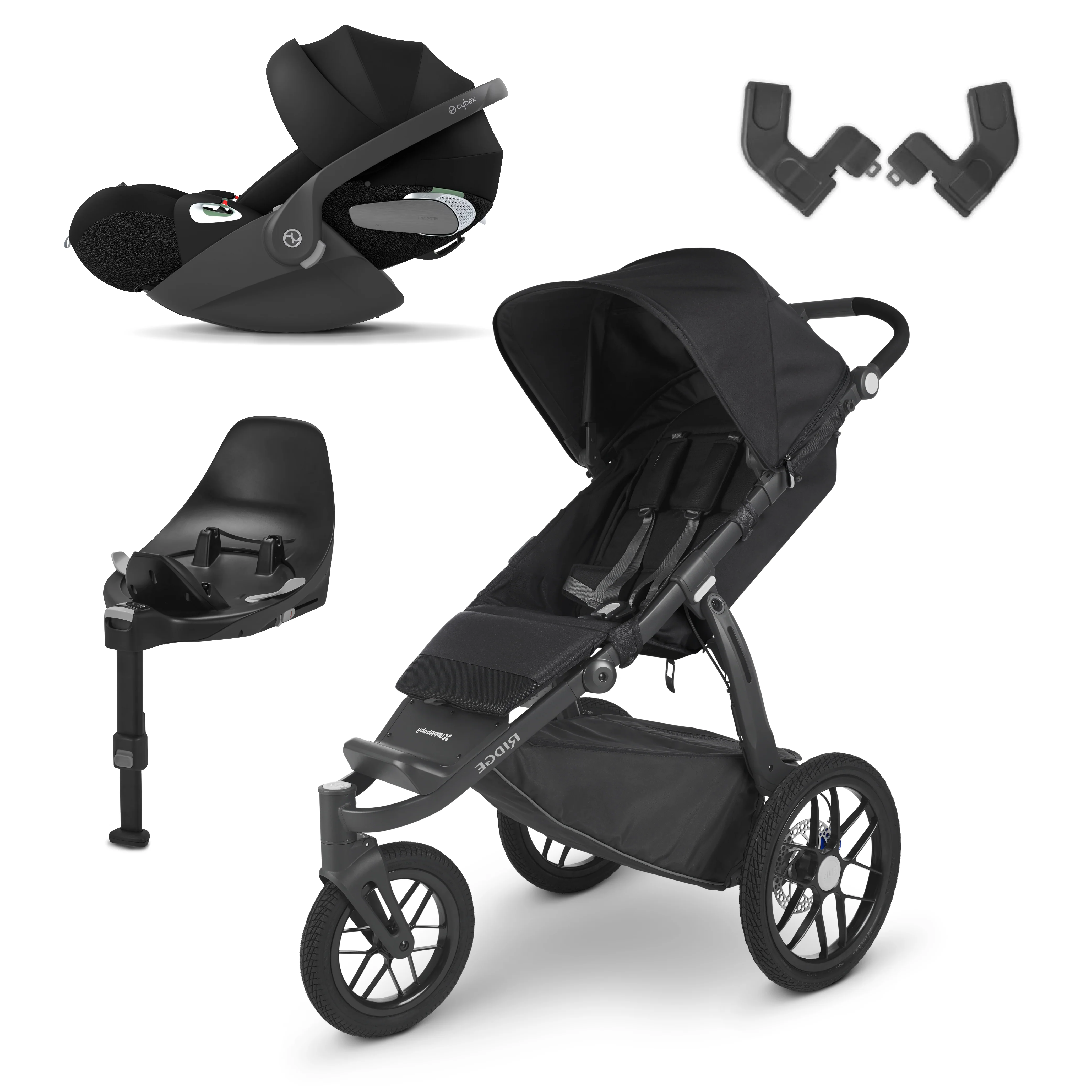 UPPAbaby Ridge with Cybex Cloud T and Base T - Image 17