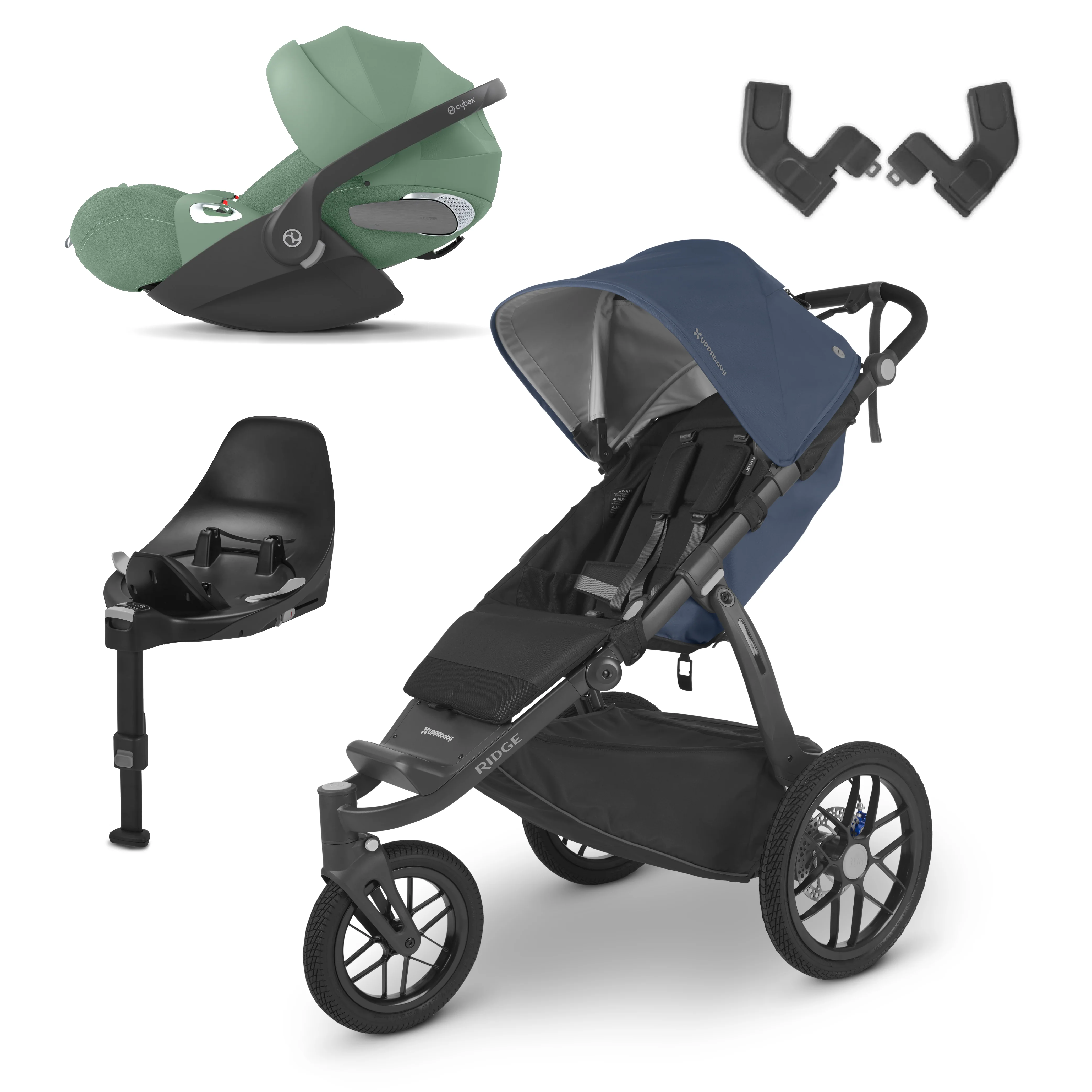 UPPAbaby Ridge with Cybex Cloud T and Base T - Image 19