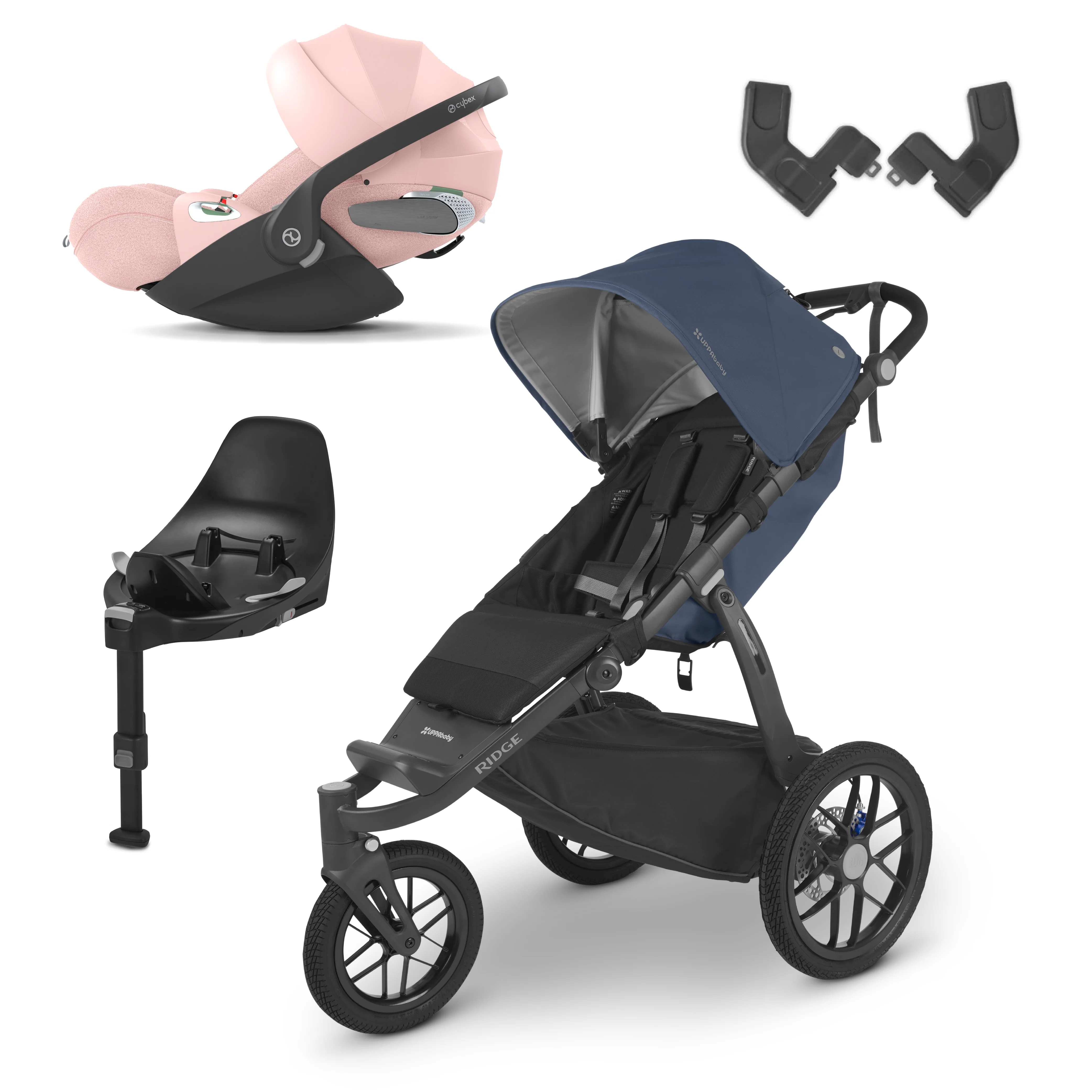 UPPAbaby Ridge with Cybex Cloud T and Base T - Image 21