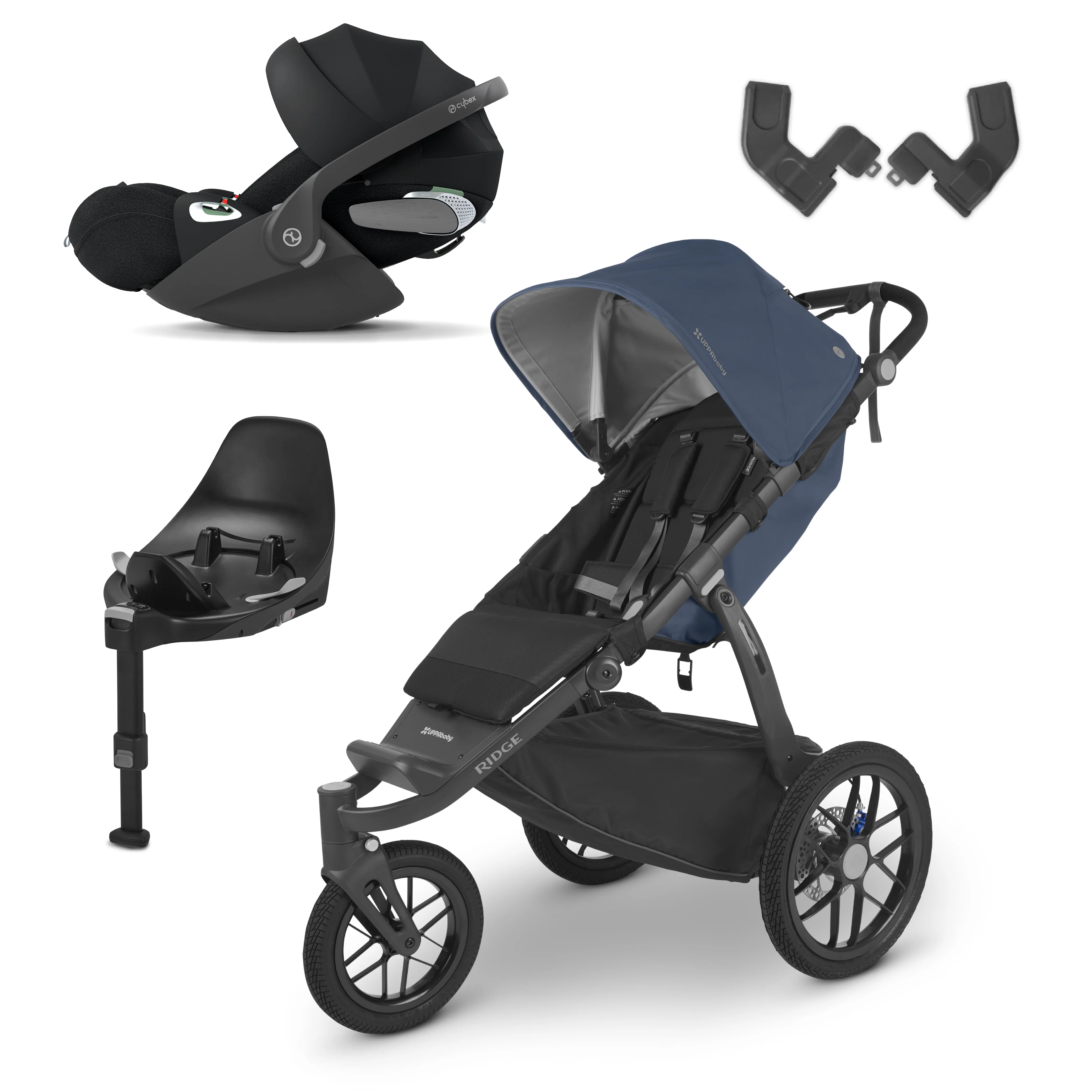 UPPAbaby Ridge with Cybex Cloud T and Base T - Image 22