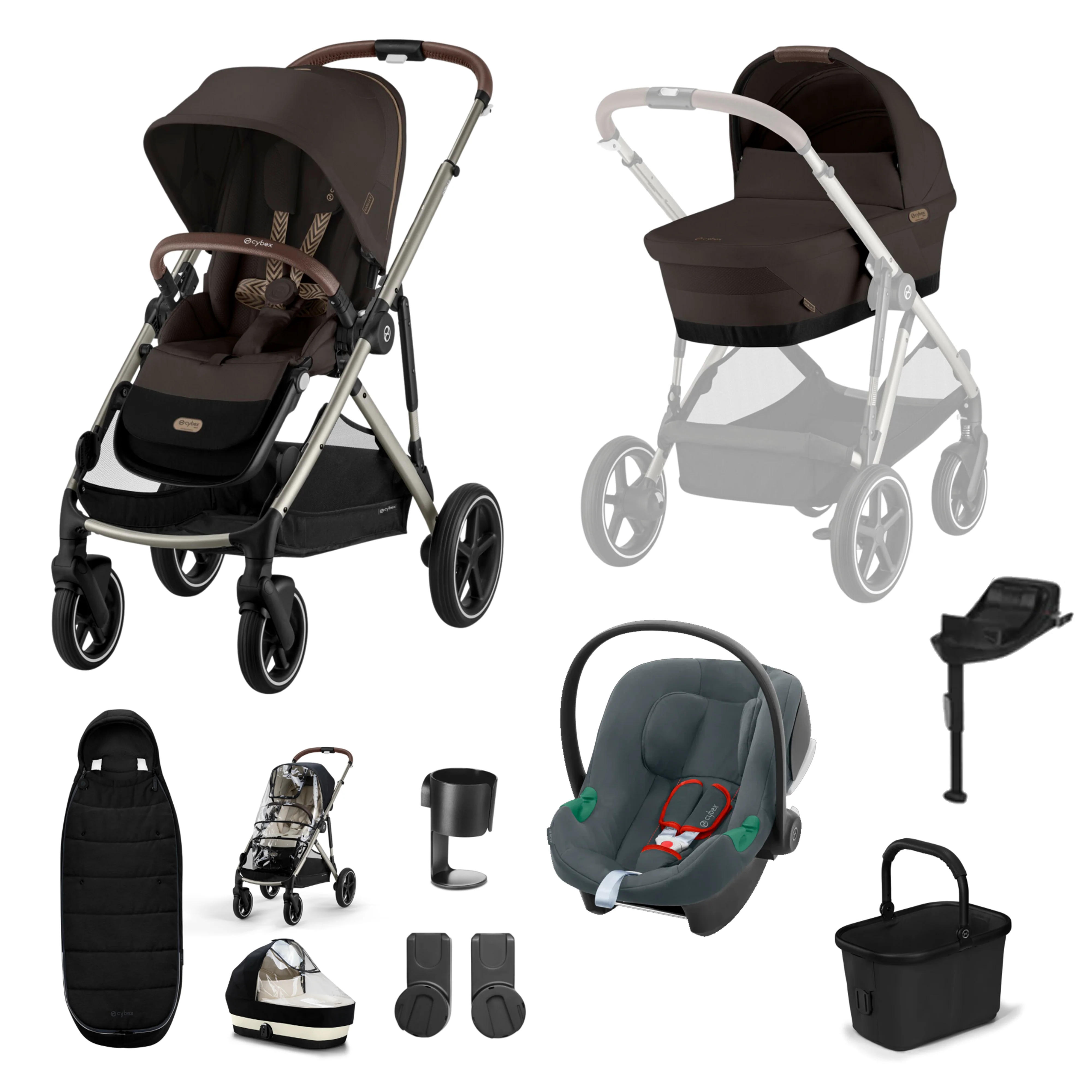 Cybex Gazelle S Bundle with Cybex Aton B2 & Base - Image 40