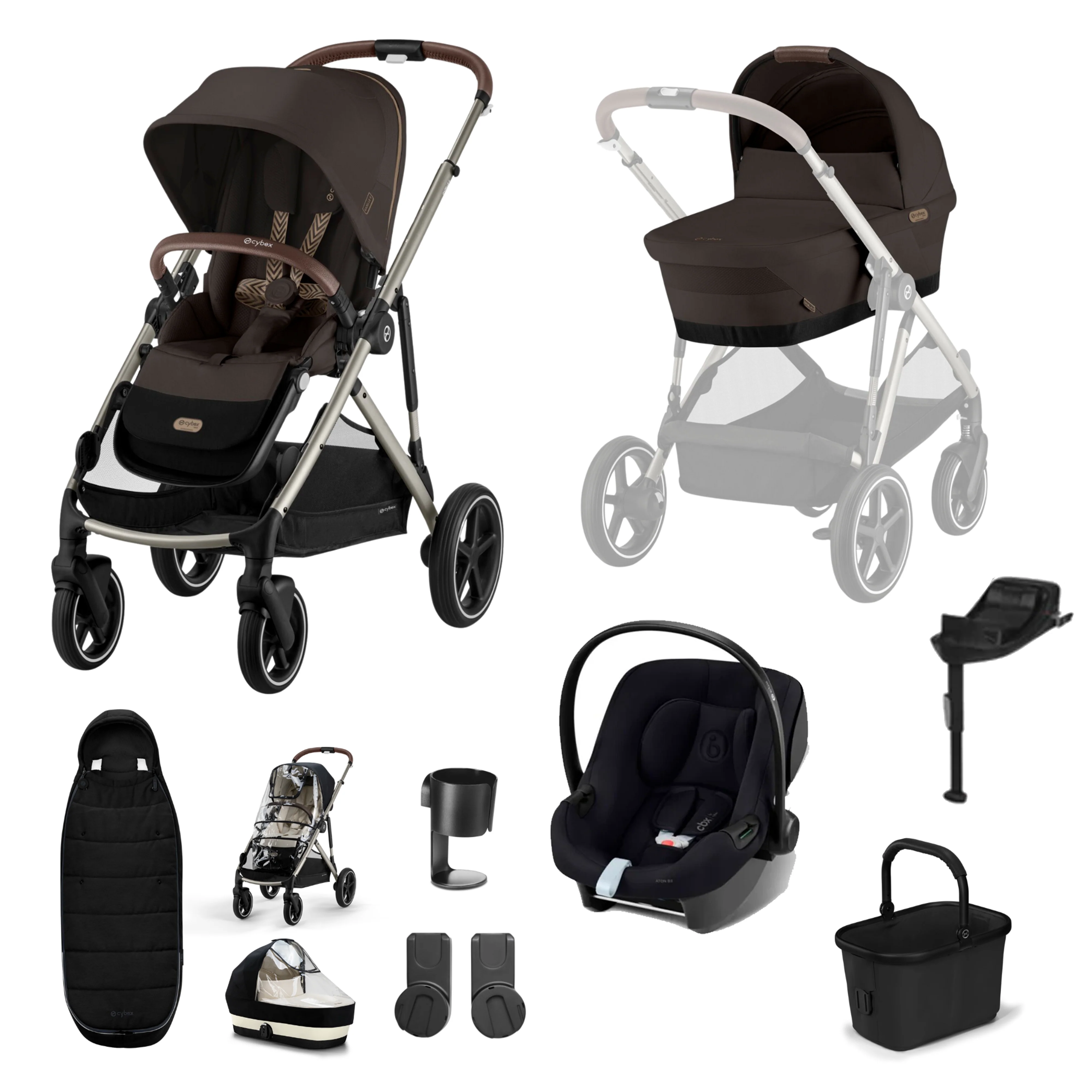 Cybex Gazelle S Bundle with Cybex Aton B2 & Base - Image 42
